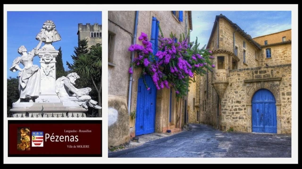 Charmant T2 Tout Confort Au Centre Du Village ! Florensac エクステリア 写真